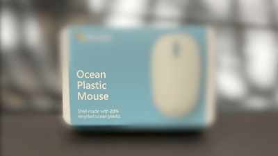 Uh, the downside
to reclaimed ocean plastic is - Plastic Earth