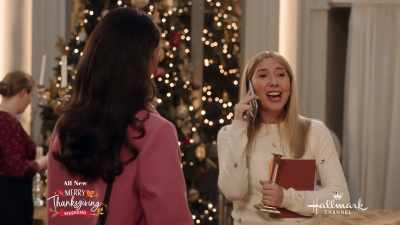 Uh, the reporter,
Fiona Walsh, - Christmas at Castle Hart