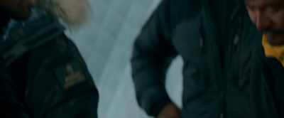 Uh, the same backpack, the suit, a
red North Face Himalayan down suit, - Finding Michael