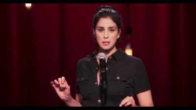 Uh, but then a judge
put the kibosh on it. - Sarah Silverman: A Speck of Dust