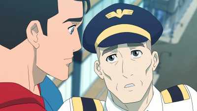 Uh, there's a fire on
the blimp. We have to... - My Adventures with Superman