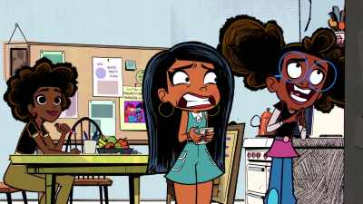 - uh, thing!
- A student council thing! - Marvel's Moon Girl and Devil Dinosaur
