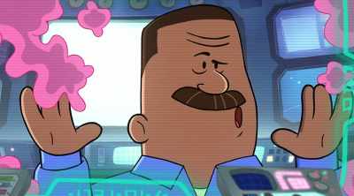 Uh, thing is, we got a satellite
that's acting funky. - The Epic Tales of Captain Underpants in Space