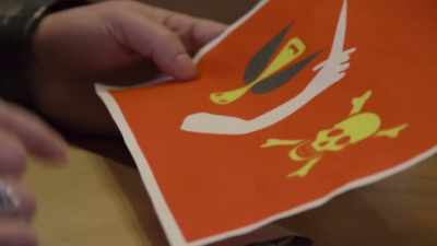 Uh. This was actually
one of their flags? - The Holzer Files