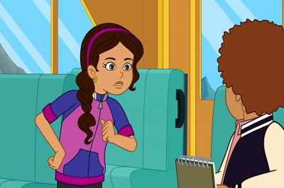 -Uh... Tim?
-You can stop drawing now. - The Magic School Bus Rides Again