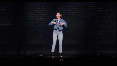 Uh, nobody told me,
no matter how perky your tits are, - Whitney Cummings: Jokes