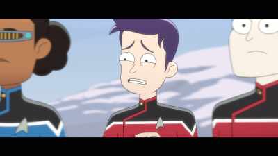 - Uh,
uh... -And if someone had ever - Star Trek: Lower Decks