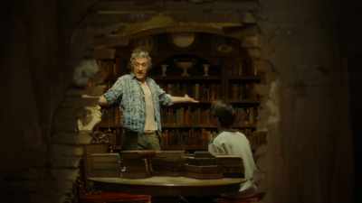 Uh, uh, we found
a secret library in Long Beach. - Lodge 49