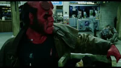 Uh uh Second dateNo tongue - Hellboy
