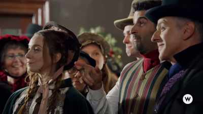 Uh, unfortunately we don't
have anything like that, so... - We Wish You a Married Christmas