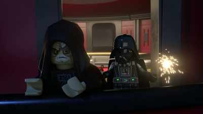 -Uh, "We"?
-(SIGHS) You. - Lego Star Wars Summer Vacation