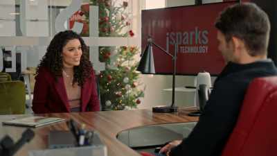 Uh, well, the reason
I texted you - Six Degrees of Santa