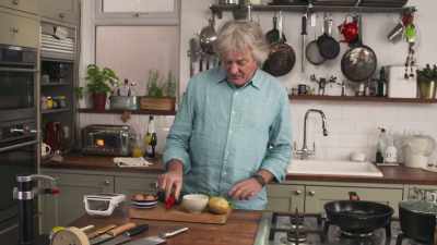 Uh, we're going to have
some parsley - James May: Oh Cook!