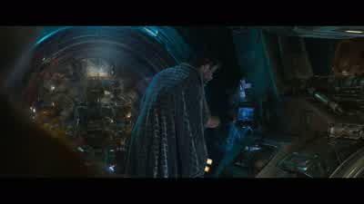 Uh, what are you doing?- Taking your pod. - Avengers: Infinity War