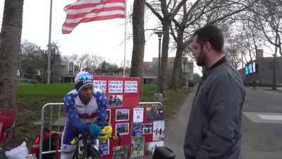 Uh, what inspired me to
ride is I was... - American Highway