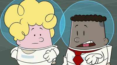 Uh, what's worse than being swallowed - The Epic Tales of Captain Underpants in Space