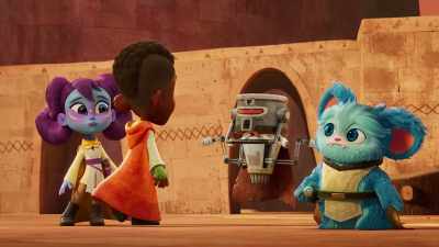 Uh, who? Me? Uh… - Star Wars: Young Jedi Adventures