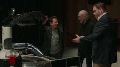 Uh, we worked with the designer
who did the original time machine, - Expedition: Back To The Future