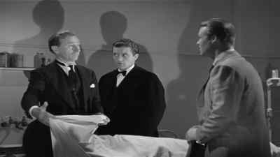 Uh, would you mind stepping in
the other room with me, please? - The Return of Doctor X