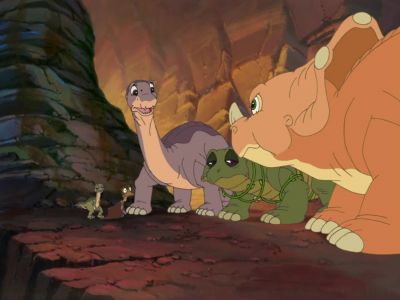 Uh yeah can we go home now - The Land Before Time VII: The Stone of Cold Fire