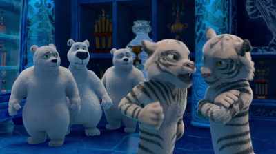 Uh, yeah, right.
He never beats me. - Norm of the North: Family Vacation