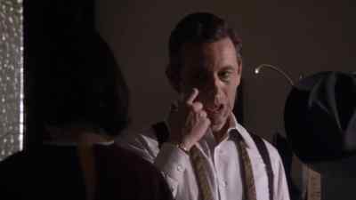 Uh, you're unzipped.
Here. Let me. - Masters of Sex