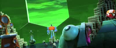 Uhh... We have a problem. N-woo, in here. - Cloudy with a Chance of Meatballs 2