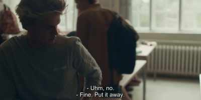 - Uhm, no.
- Fine. Put it away. - Another Round