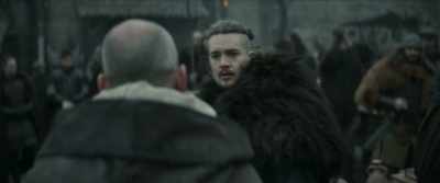 -Uhtred! Calm yourself.
-Pyrlig? What is this tribute? - The Last Kingdom: Seven Kings Must Die