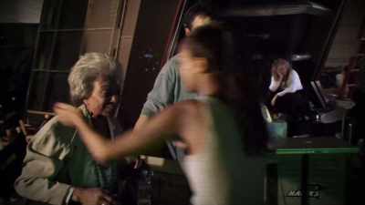 Uhura.
All three dialects, sir. - James Cameron's Story of Science Fiction