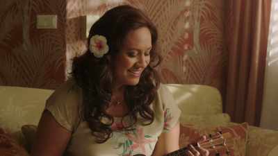[ukelele strumming] - Young Rock
