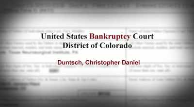 Ultimately, he does end
up filing for bankruptcy. - Dr. Death: The Undoctored Story