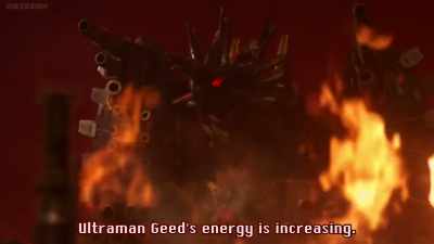 Ultraman geed's energy is amplifying. - Ultraman Geed the Movie: Connect! The Wishes!!