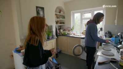 Uly has got...
That famous combo. (CHUCKLES) - Stacey Dooley Sleeps Over
