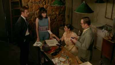 Um, actually nothing. - Ms Fisher's Modern Murder Mysteries