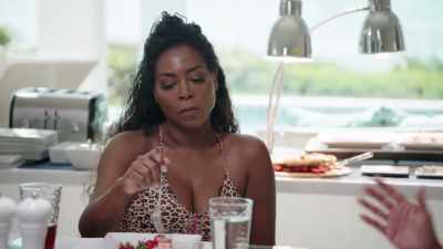 Um, actually want to thank you
because I've realized - The Real Housewives Ultimate Girls Trip