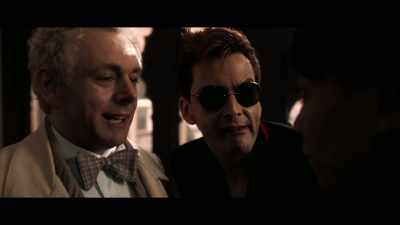 Um, ahem, look... hello. - Good Omens