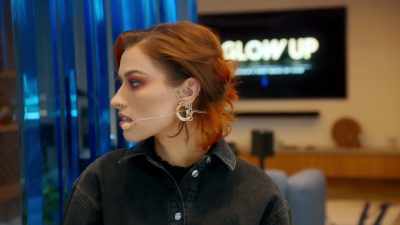 Um, that can happen
when you get overwhelmed and stuff. - Glow Up: Britain's Next Make-Up Star