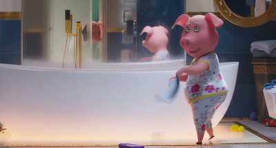 Um, can I please just have
the bathroom to myself - Sing 2