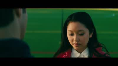 Um... Can you turn around? Please. "Dear Peter, - To All the Boys I've Loved Before