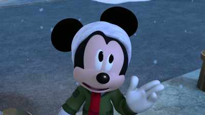 Um... did you ever drive a taxi? - Mickey and Minnie Wish Upon a Christmas