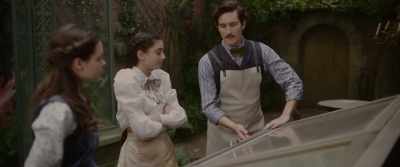 Um, do a spot of weeding
while I'm gone, okay? - Theodosia