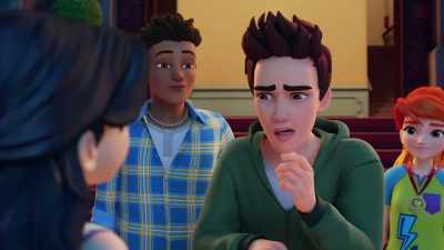 Um, your documentary...
Uh, really solid job. - LEGO Friends: Girls on a Mission