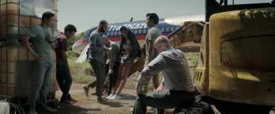 Um, we have some cuts
and bruises, - Plane