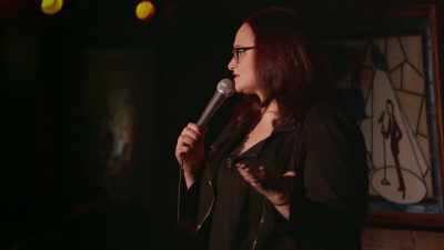-Um…
-[audience chuckles] - Adrienne Iapalucci: The Dark Queen