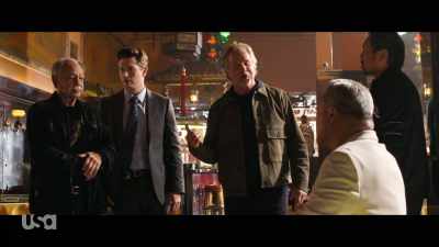 Um, he's got an excuse‐‐
he's an asshole. - Nash Bridges