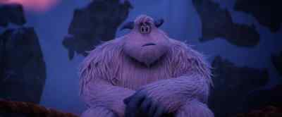 - Um...
- He's in there. - Smallfoot