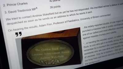 UM, I BEAT PRINCE CHARLES
INTO SECOND POSITION. - The Pathological Optimist
