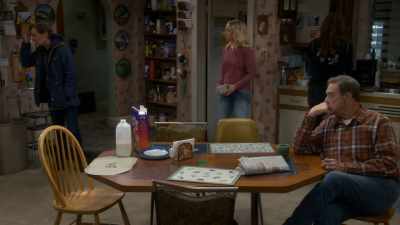 Um, I didn't sleep,
so I'm awake, - The Conners