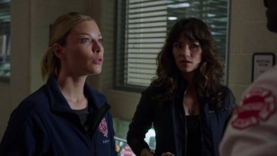 Um... I don't know if you ever
spoke to Kelly today. - Chicago Fire